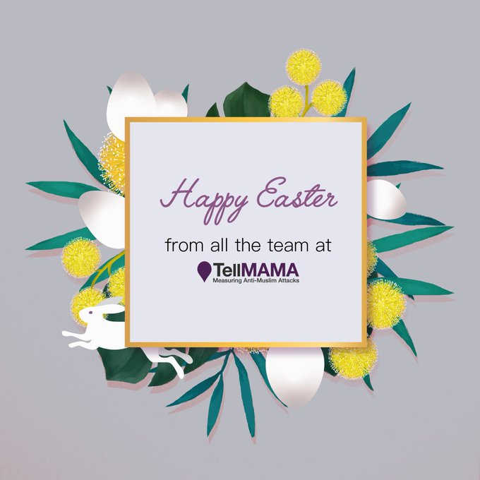 TellMamaUK's tweet image. To our Christian brothers and sisters - here and abroad, wherever and however you celebrate #GoodFriday and the Easter weekend, we wish you joy, peace, and a time of meaningful reflection. #Easter2022 #EasterWeekend