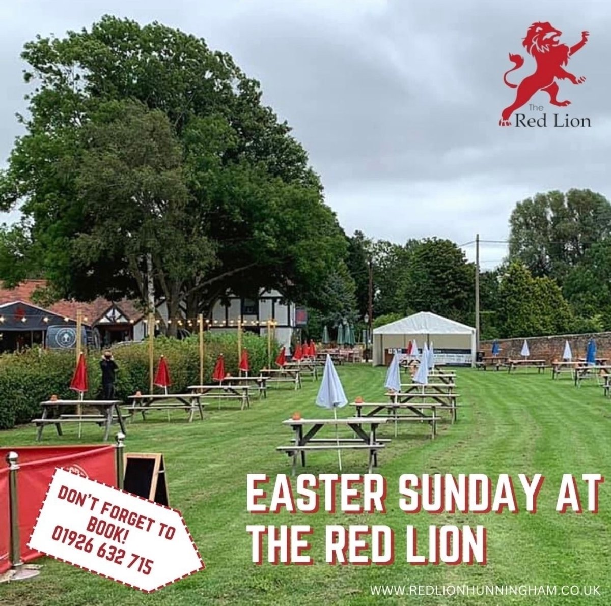 Red Lion Hunningham tweet media