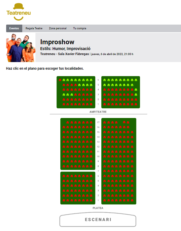 Si estas pensant en venir avui a gaudir d'Impro Show... no t'ho pensis gaire 🙏😇

🟠 ÚLTIMES ENTRADES 👉 bit.ly/improshowbcn

#planetaimpro #improshow #Barcelona #teatreneu #impro #setmanasanta