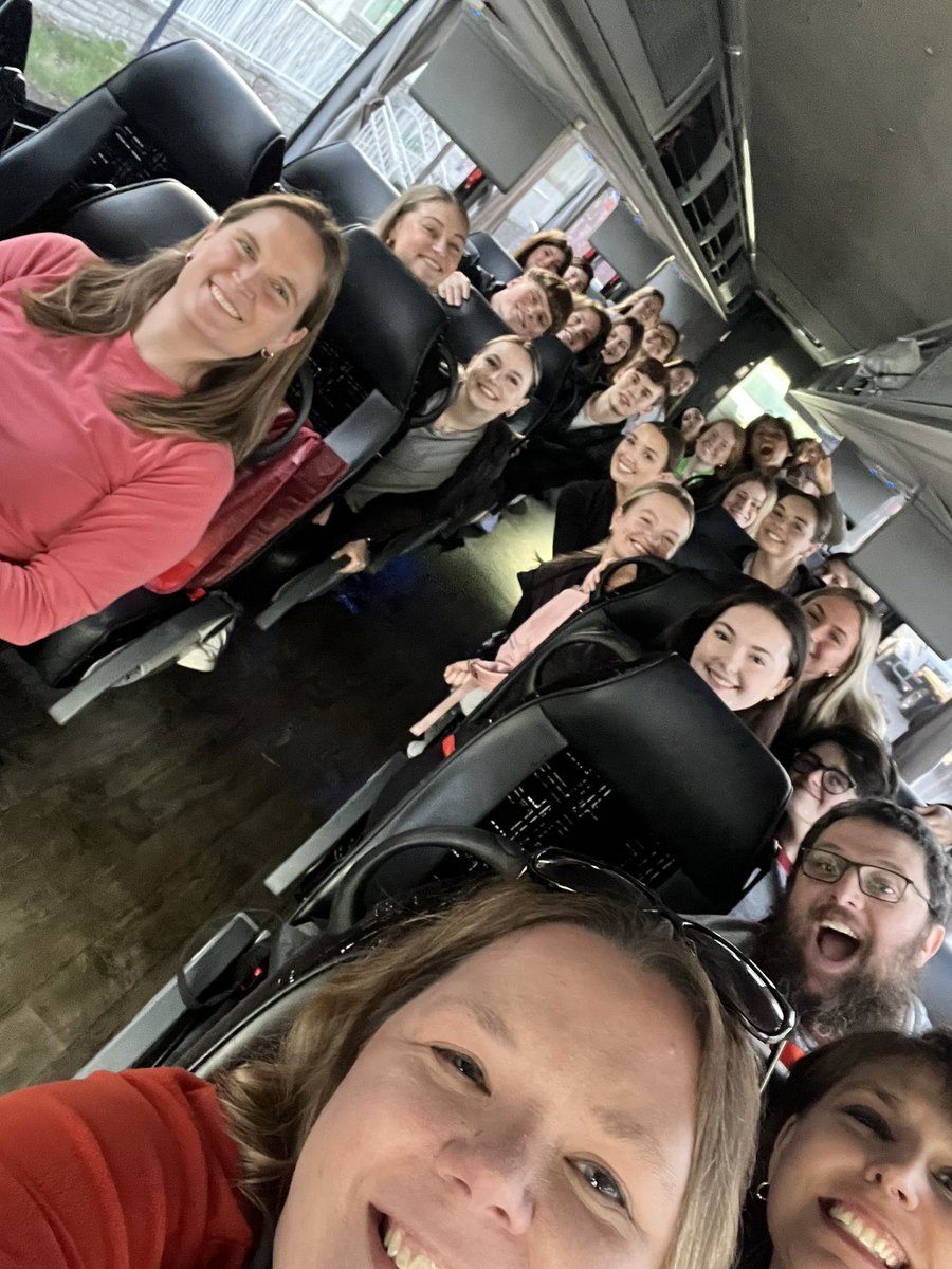 Headed to the Pittsburgh Zoo with some great teachers and students :) look how happy they are, even though they had to be at school at 5:15 am 🤣 @MHSTrentSherman @mhs_elliott