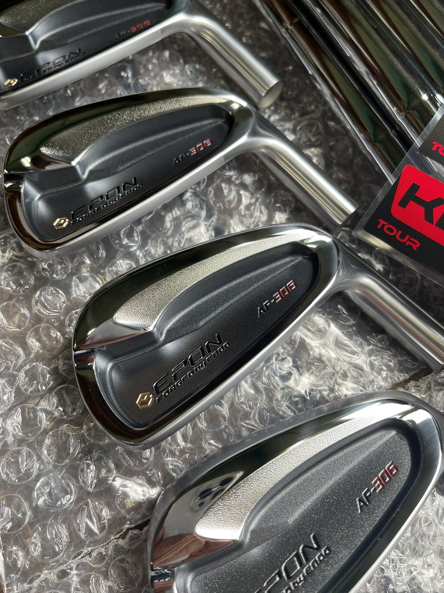 gcctommytaka's tweet photo. EPON AF-306 + KBS TOUR 120 ⛳️
素直な動きのシャフトが決め手でした❗️
#epon #epongolf #af306 #kbs #kbsshafts #kbsshaft #kbstour #軟鉄 #軟鉄鍛造 #軟鉄鍛造キャビティ #軟鉄鍛造アイアン #アイアンセット #ゴルフ #ゴルフクラブ #ゴルフクラブクリニック冨田 https://t.co/He4dWGF0Fd