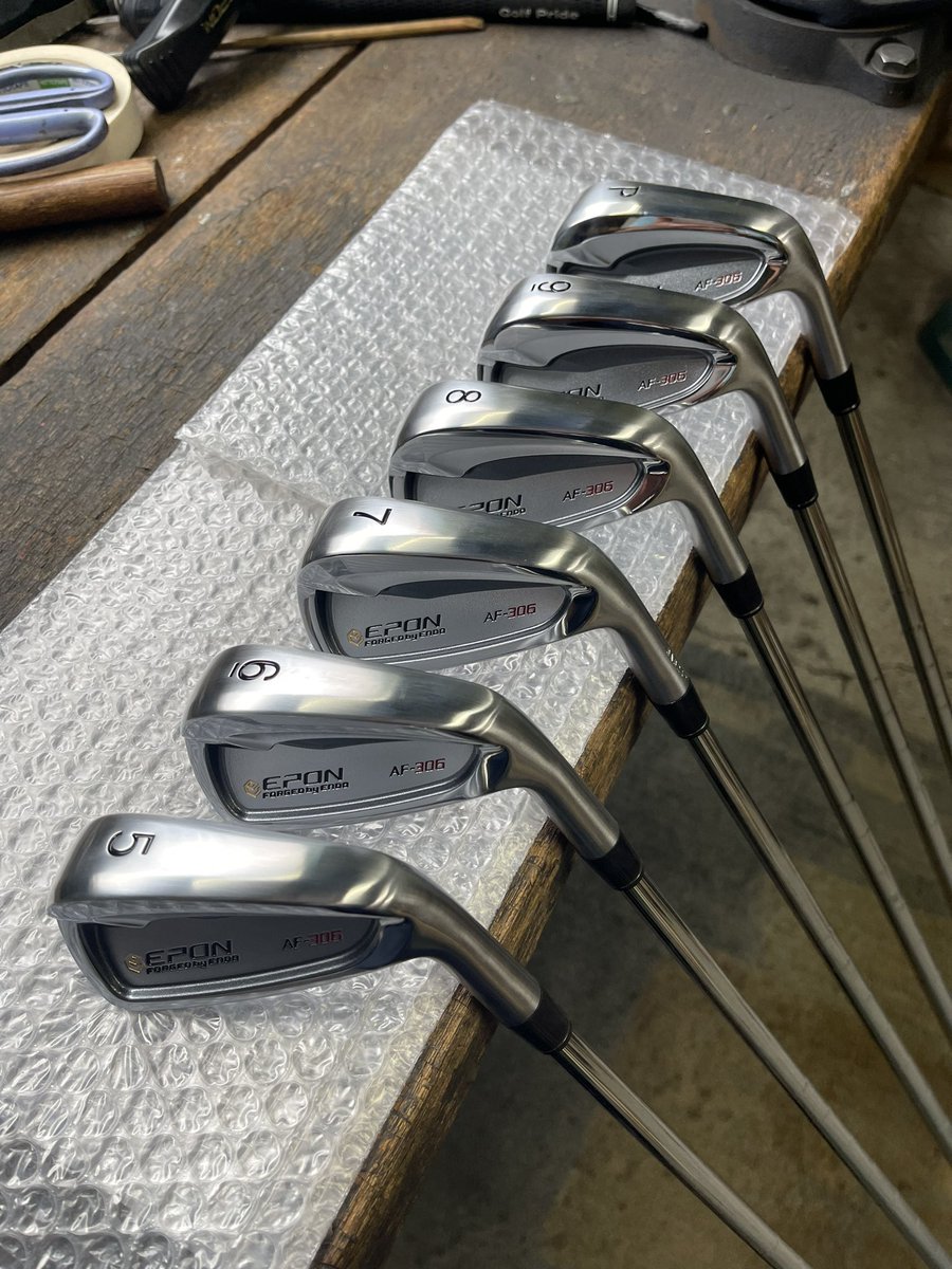 gcctommytaka's tweet photo. EPON AF-306 + KBS TOUR 120 ⛳️
素直な動きのシャフトが決め手でした❗️
#epon #epongolf #af306 #kbs #kbsshafts #kbsshaft #kbstour #軟鉄 #軟鉄鍛造 #軟鉄鍛造キャビティ #軟鉄鍛造アイアン #アイアンセット #ゴルフ #ゴルフクラブ #ゴルフクラブクリニック冨田 https://t.co/He4dWGF0Fd