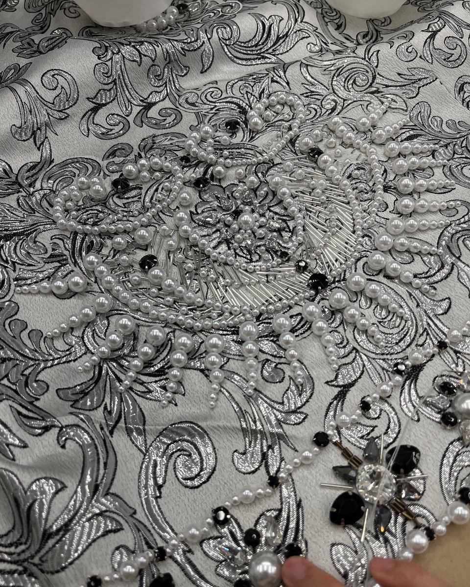 kill_costume's tweet photo. [Killian behind the scenes]
Still can't believe that I got to work on this project. I'm not known for embellishing and hand embroidery but that's what I love about this industry, every project you get to be part of you get to learn something new! https://t.co/MHhdtFrrDD