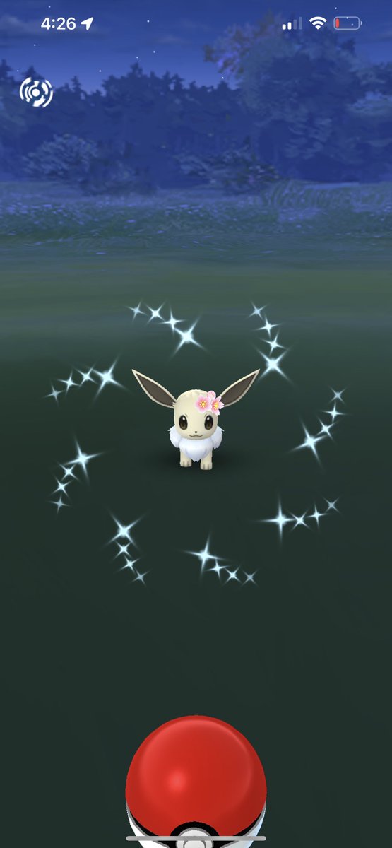 WYLDZARD's tweet photo. Wow, my first catch of the day was a shiny event Eeveeβ¨
#Pokemon #PokemonGo #SpringintoSpring #ShinyEevee #ShinyPokemon #FirstCatchoftheDay https://t.co/I0d1CQbZLW
