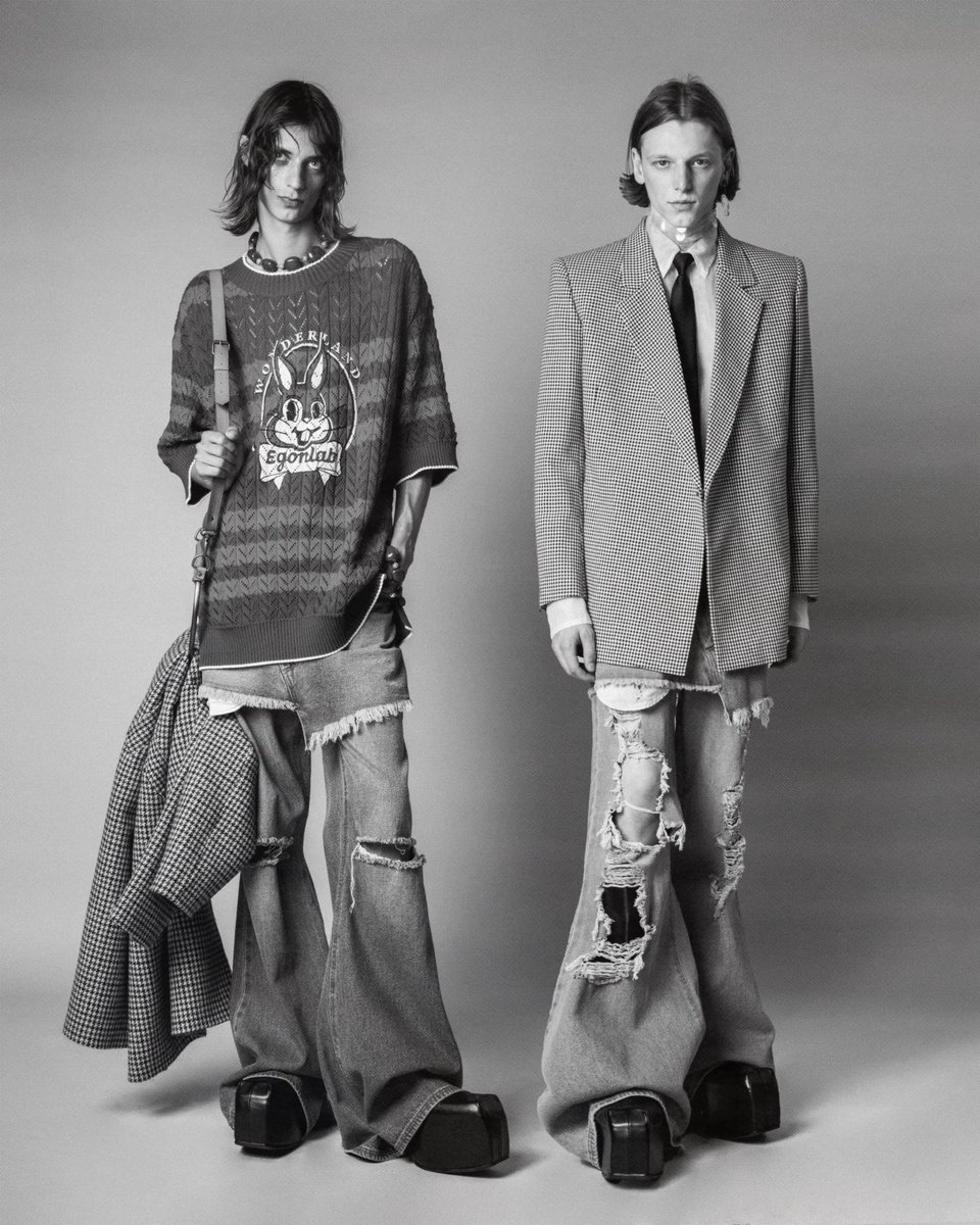 EGON Lab 23SS ダメージデニム | universodospeixes.com.br