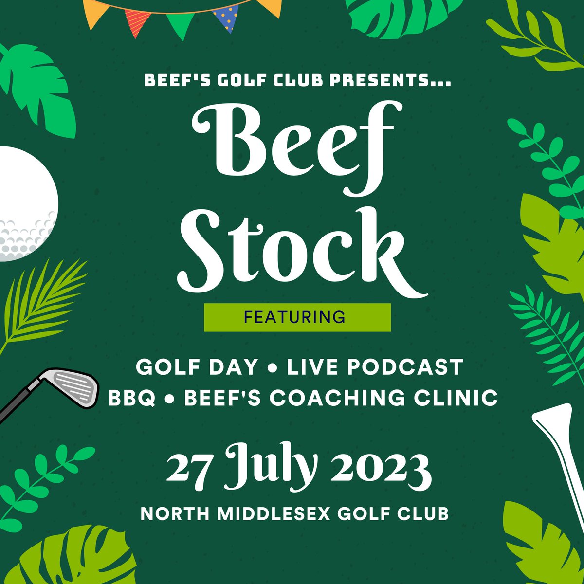 Beef's Golf Club tweet media