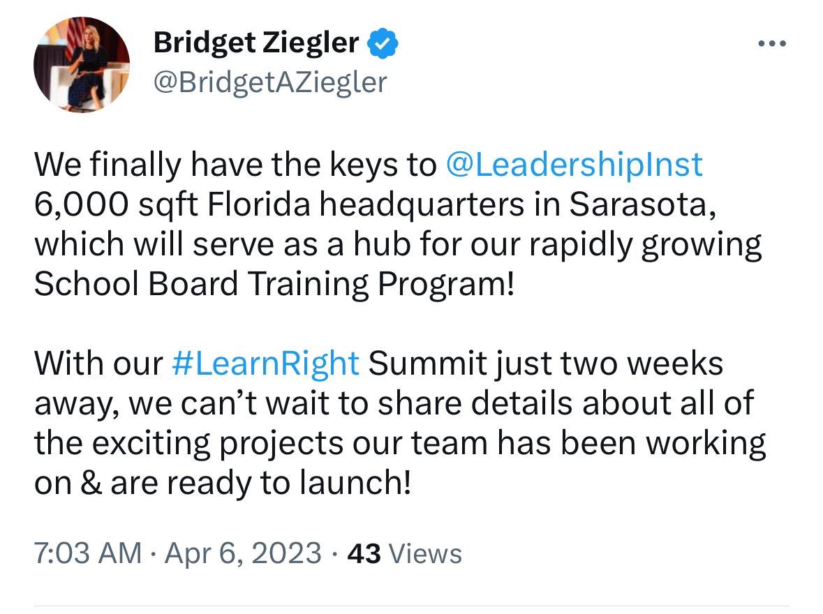 Nicole 🌻 on Twitter "I’m todays news, Sarasota School Board Member