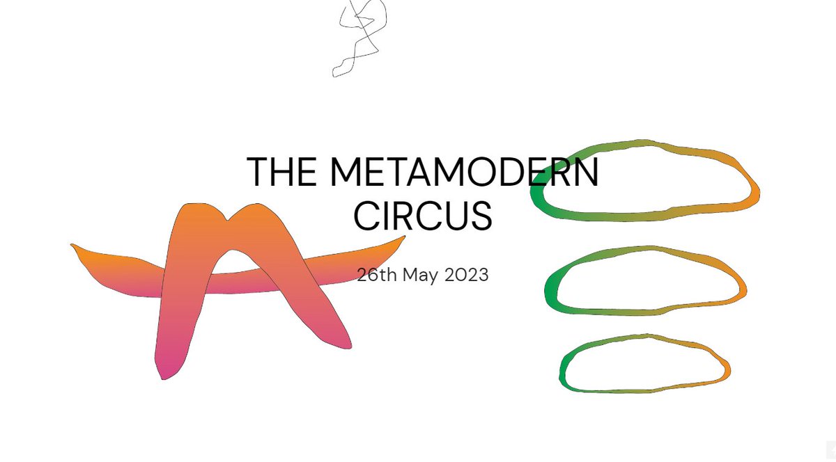 Metamodern Festival tweet media