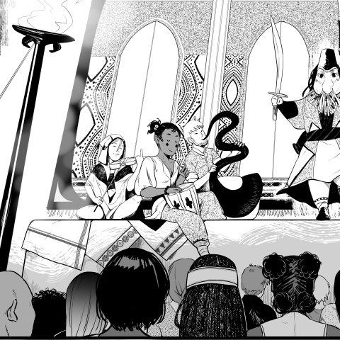 GingerLoge's tweet photo. Let's play music and be happy in the latest page of IN THIS DARKENED LAND!
🎻  https://t.co/QHoBTqJULd via @tapas_app https://t.co/eEnjOwWs2J