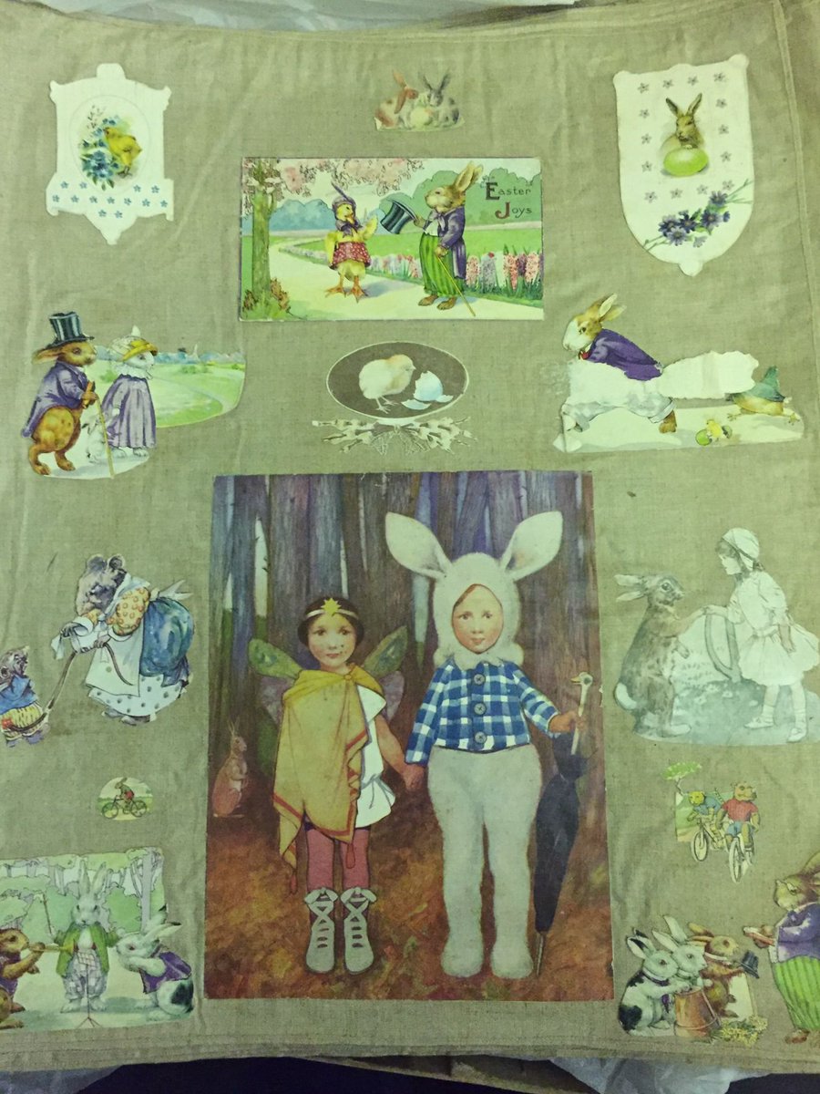 EdinCulture's tweet image. Our curator from the Museum of Childhood has been browsing through the collection scrapbooks and found some seasonal scraps. Happy #Easter #Easter2022 folks! #scraps #childhood #crafts