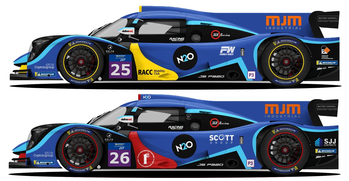 #LeMansCup is fast approaching! New livery below 😍360racing.net #motorsport #lemans #racing