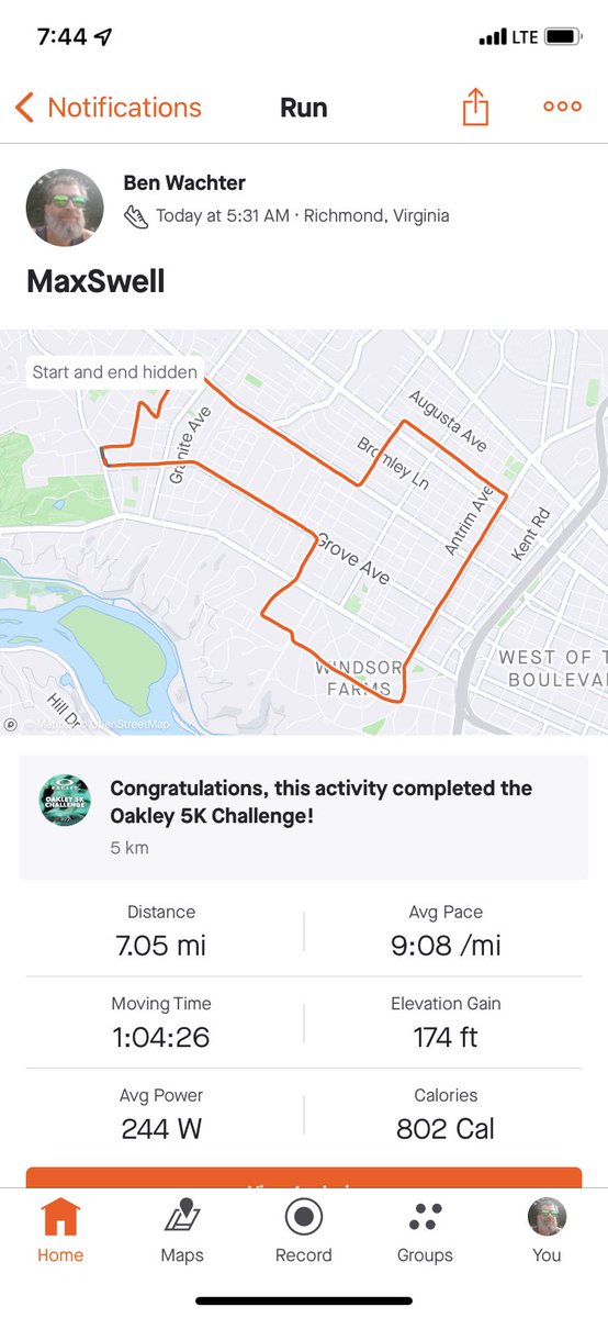 Yeah I still run. Don’t care about races anymore. #runchat