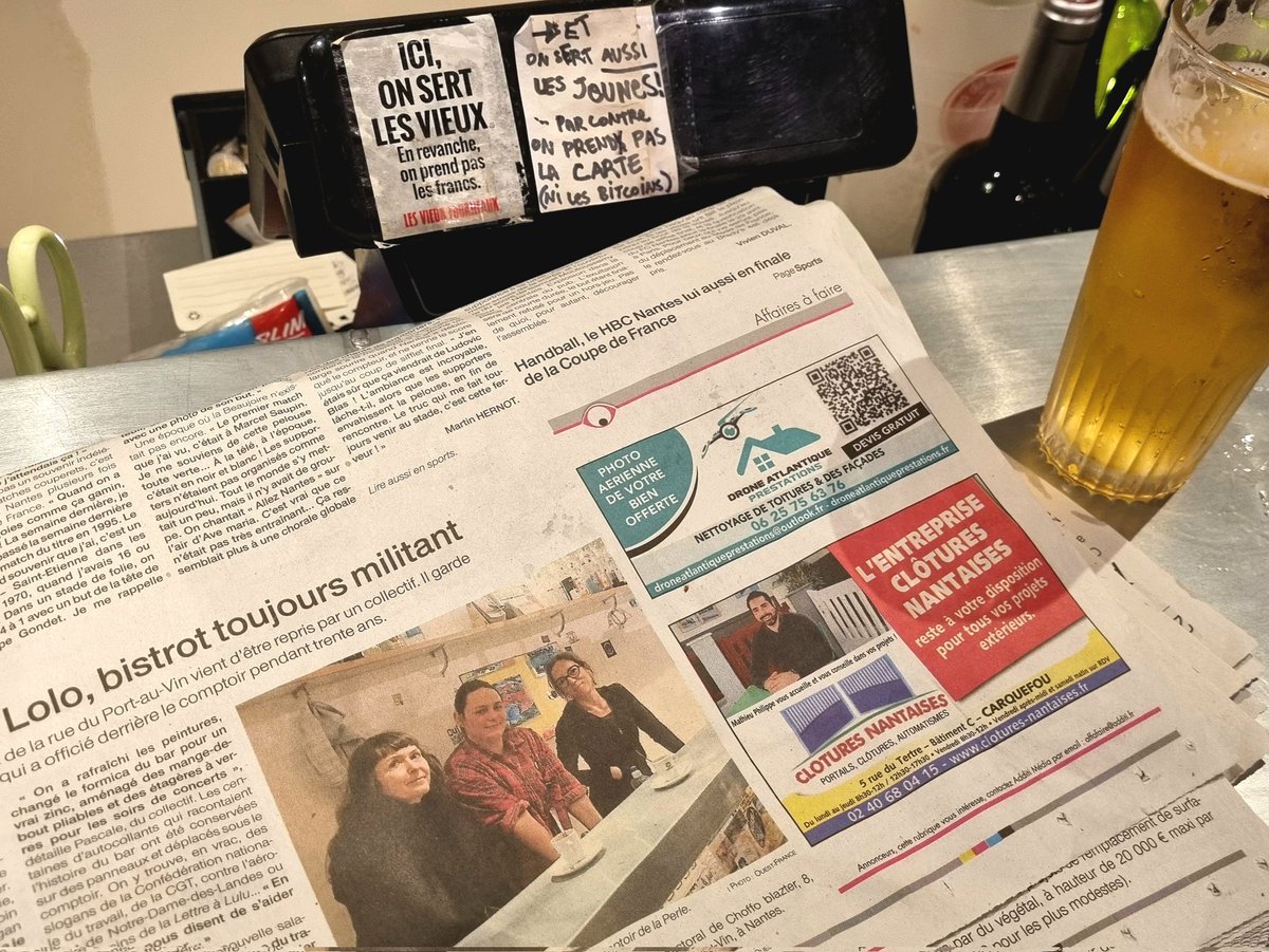 Les manifs se suivent, sans totalement se ressembler, à l'instar de la Perle : de nouveaux patrons (une asso), de nouveaux murs, mais toujours la même ambiance 👌