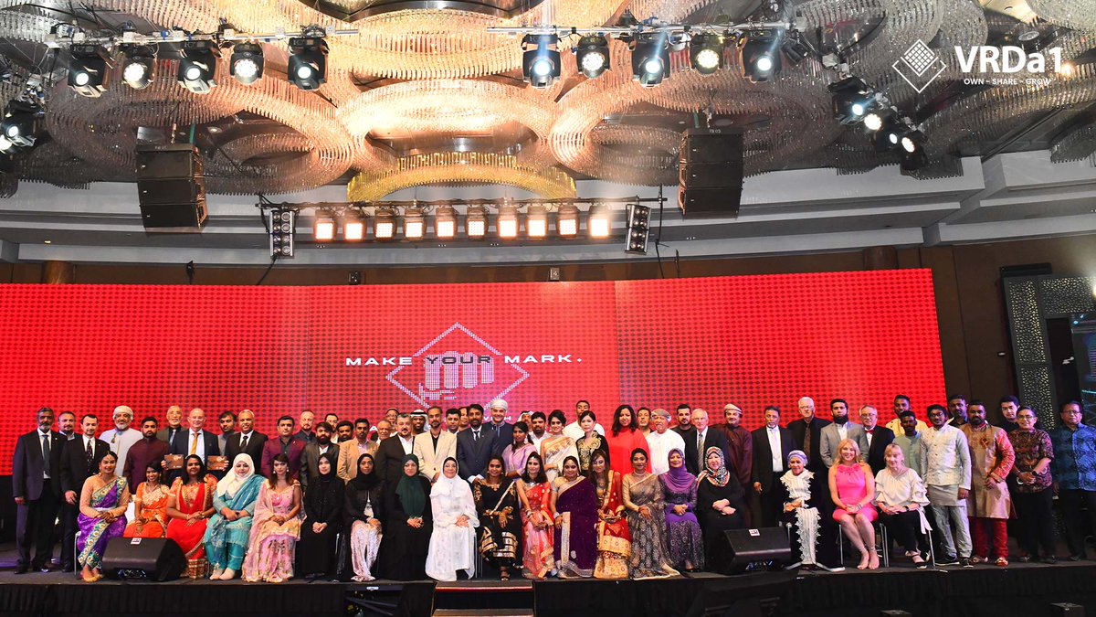 Their enthusiasm and commitment is awe-inspiring and we thank them for playing a pivotal role in making VRDa1 a success! 

#VRDA1 
#makeyourmarkinmalaysia 
#MakeYourMark
 #realestate #RealTech 
#networking #community 
#business #GalaNight 
#own #share #grow