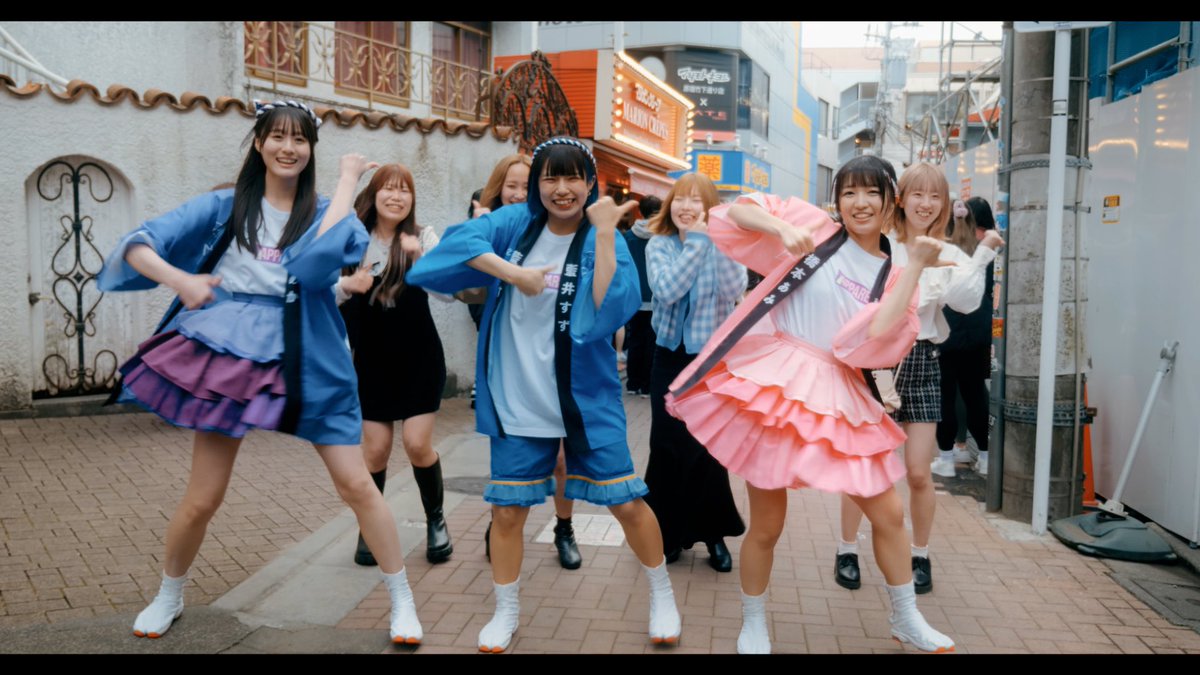 try_328's tweet photo. Appare! 『いいかんじっ！』MV
作らせていただきました！

メンバーのみなさんが積極的に声を掛ける姿に感動してたので、もっと色んな人に観て欲しいのです…！

https://t.co/MYfoVjCozA https://t.co/kzUP8ZfYba
