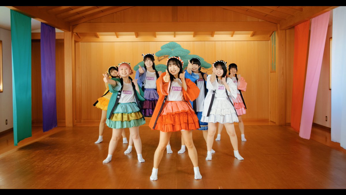 try_328's tweet photo. Appare! 『いいかんじっ！』MV
作らせていただきました！

メンバーのみなさんが積極的に声を掛ける姿に感動してたので、もっと色んな人に観て欲しいのです…！

https://t.co/MYfoVjCozA https://t.co/kzUP8ZfYba