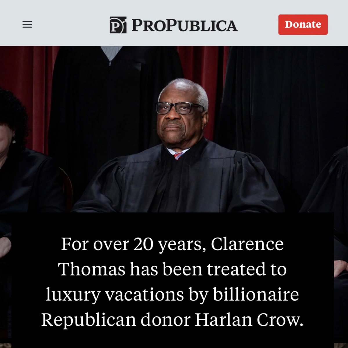 DarrigoMelanie's tweet photo. SCOTUS has been politicized and delegitimized because of the influence of right-wing billionaires. 

Justices Kavanaugh, Gorsuch, Coney Barrett and Thomas are there because right-wing billionaires and dark money put them there to protect their interests. 

https://t.co/JlPvI9ptdJ https://t.co/1NnEnPv5L6