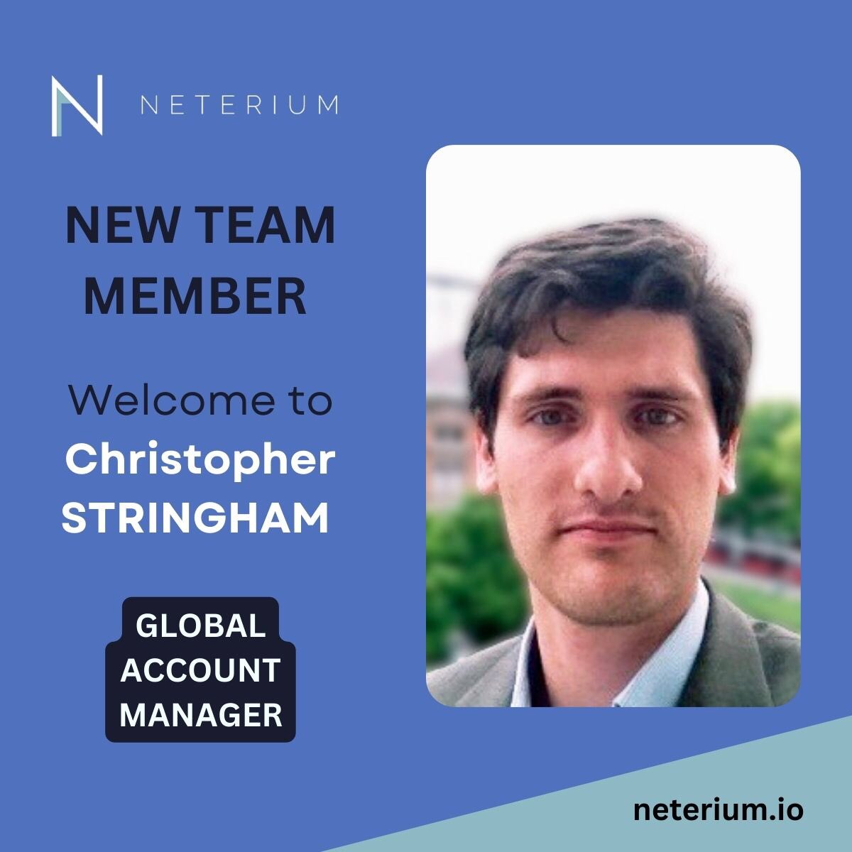 #WeAreGrowing

#Neterium welcomes new talents to support its global ambitions

🤩Welcome to Pascal Alberty as new Systems & Operations Manager

🚀Welcome to Christopher Stringham as new Global Account Manager 

neterium.io

#Team #Talent #Fintech #GlobalLeader #FCC