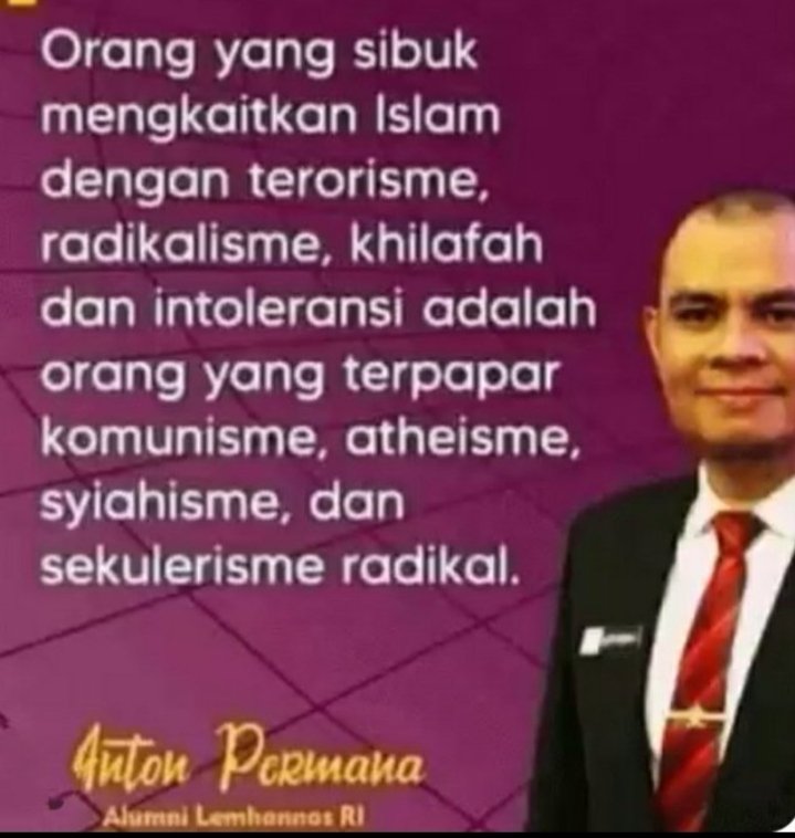 <a href="/islah_bahrawi/">Islah Bahrawi</a> Gue berpatokan dg yg ini aja utk nanggapi lu tong