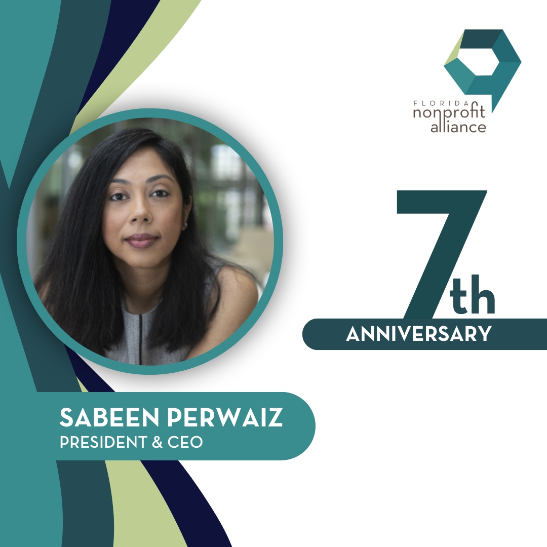 FLNonprofits's tweet photo. Happy 7th anniversary, Sabeen! 🍾
Thank you for being a driving force for FNA. Your leadership and guidance as our President and CEO have been exceptional.
Here's to many more years together!
#philanthropy #nonprofits #nonprofitresources #nonprofitresearch #nonprofiteducation https://t.co/LBhPlU9Z1Q