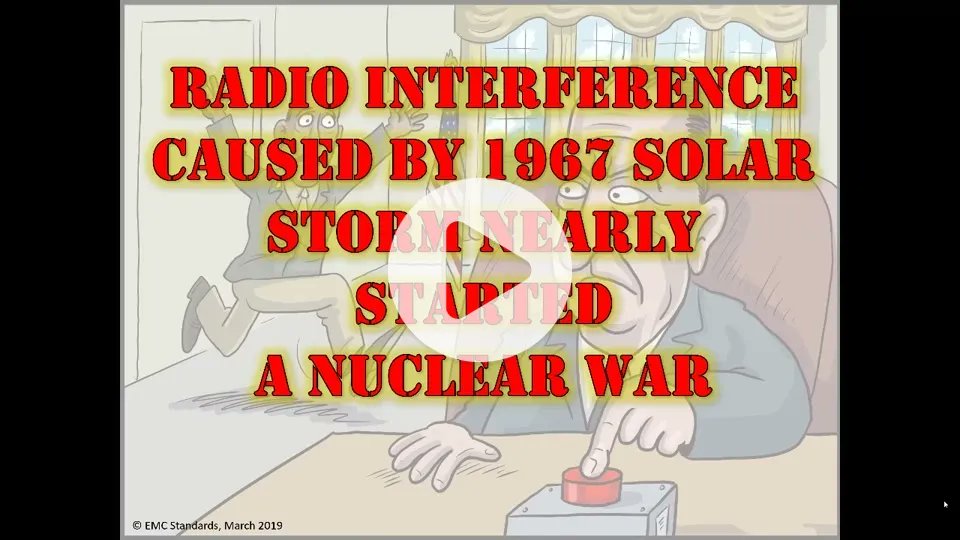 In light of recent #solar events, it may be interesting how far we have come in some respects, but maybe not others!
buff.ly/43adz4I 

Follow us on #TikTok see more updated on EMC - EMI Story 868, #SolarStorm Nearly Started a #nuclearwar