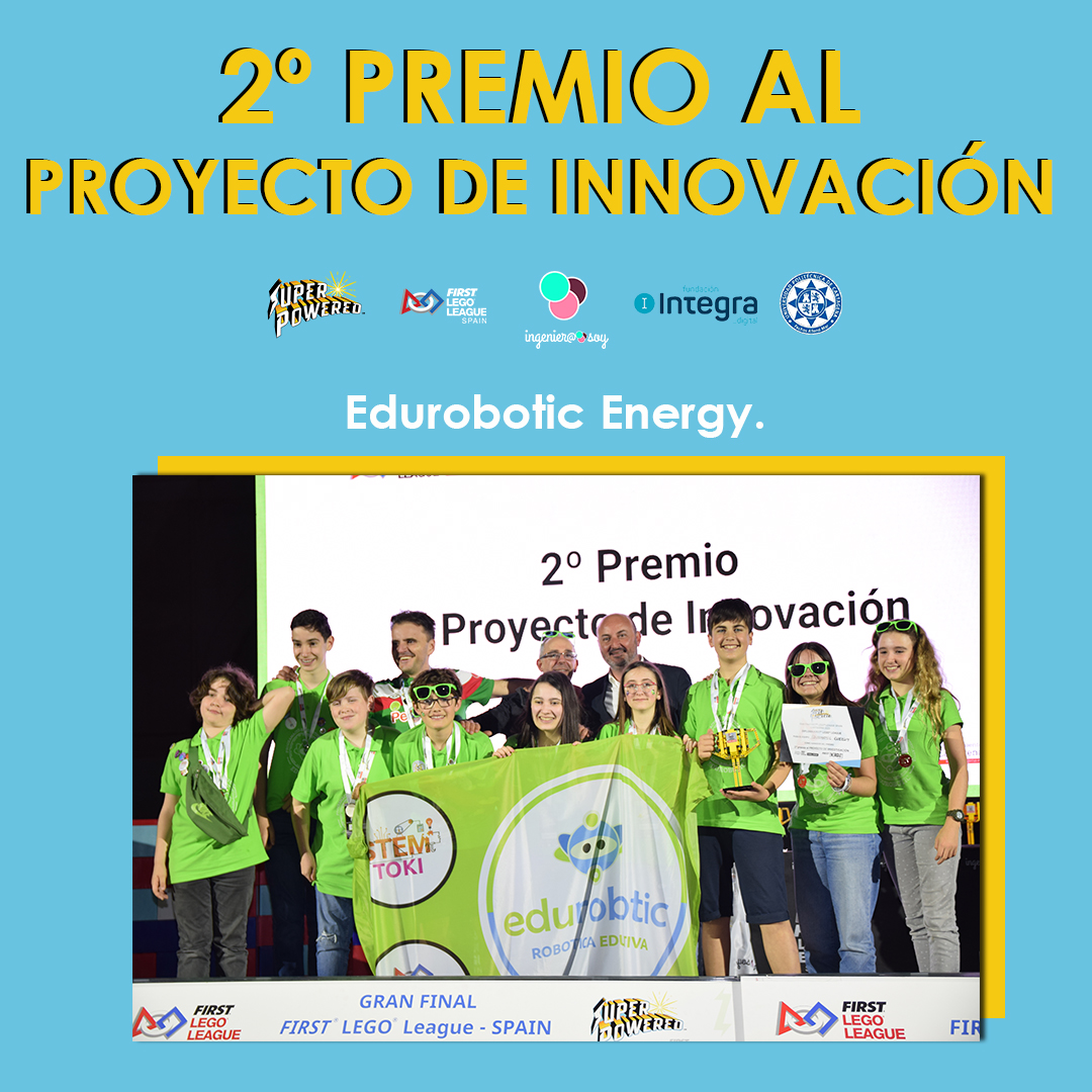 FLL_Spain's tweet photo. 🥇 1er PREMIO AL PROYECTO DE INNOVACIÓN: Montecastelo BOT. 
➕OPEN de Sidney.

🥈 2º PREMIO AL PROYECTO DE INNOVACIÓN: Edurobotic Energy.

🥉 3er PREMIO AL PROYECTO DE INNOVACIÓN: Timbersatu La Vall.

🏅 RECONOCIMIENTO NATIONAL INNOVATION AWARDS: Invictus. https://t.co/CCk2GDtKxg