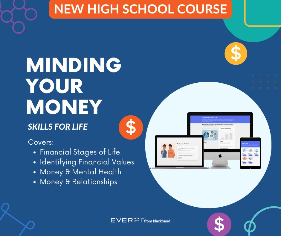 📣 New Course - just in time for #FinancialLiteracyMonth! 📣

Research demonstrates that financial worries and psychological distress often go hand-in-hand. Empower your students to have a healthy relationship with finances.
Check it out ▶️ bit.ly/3m3olck