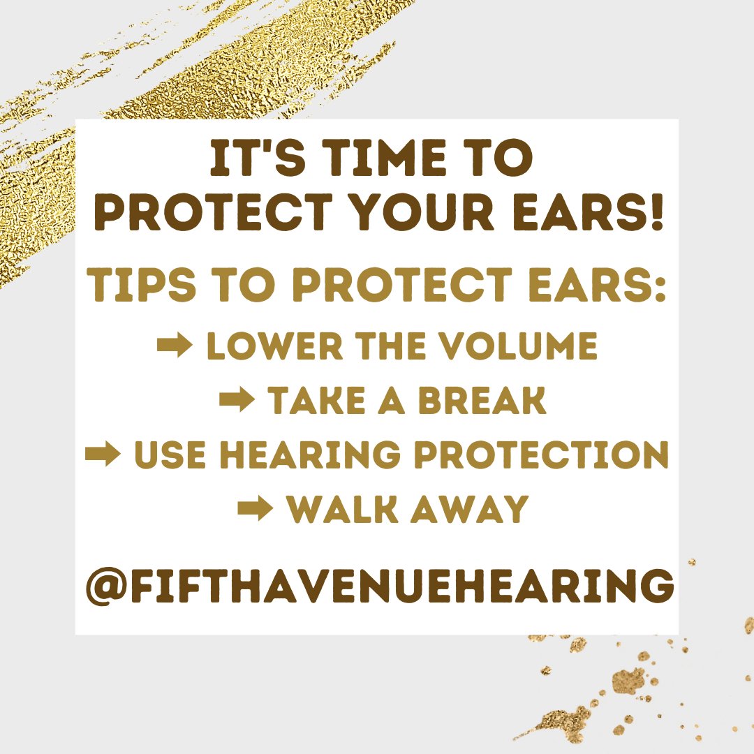 You only have one set of ears in your lifetime and one chance to protect and #LoveYourEars! 👂🤍 
Here are some simple but important steps you can take to #ProtectYourEars and practice safe listening today:
1️⃣ - Lower the volume - Keep the volume at safe listening levels o ...