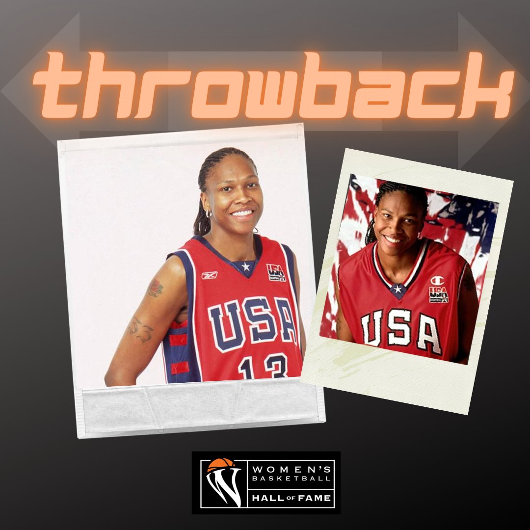 WBHOF's tweet photo. Throwback to #ClassOf2014's @ygriffith3313 and her time on #TeamUSA.
She led her team to two gold medals in 2000 and 2004.
#WBHOF #WBHOFamer #HonorCelebratePromote https://t.co/D4vdDye03J