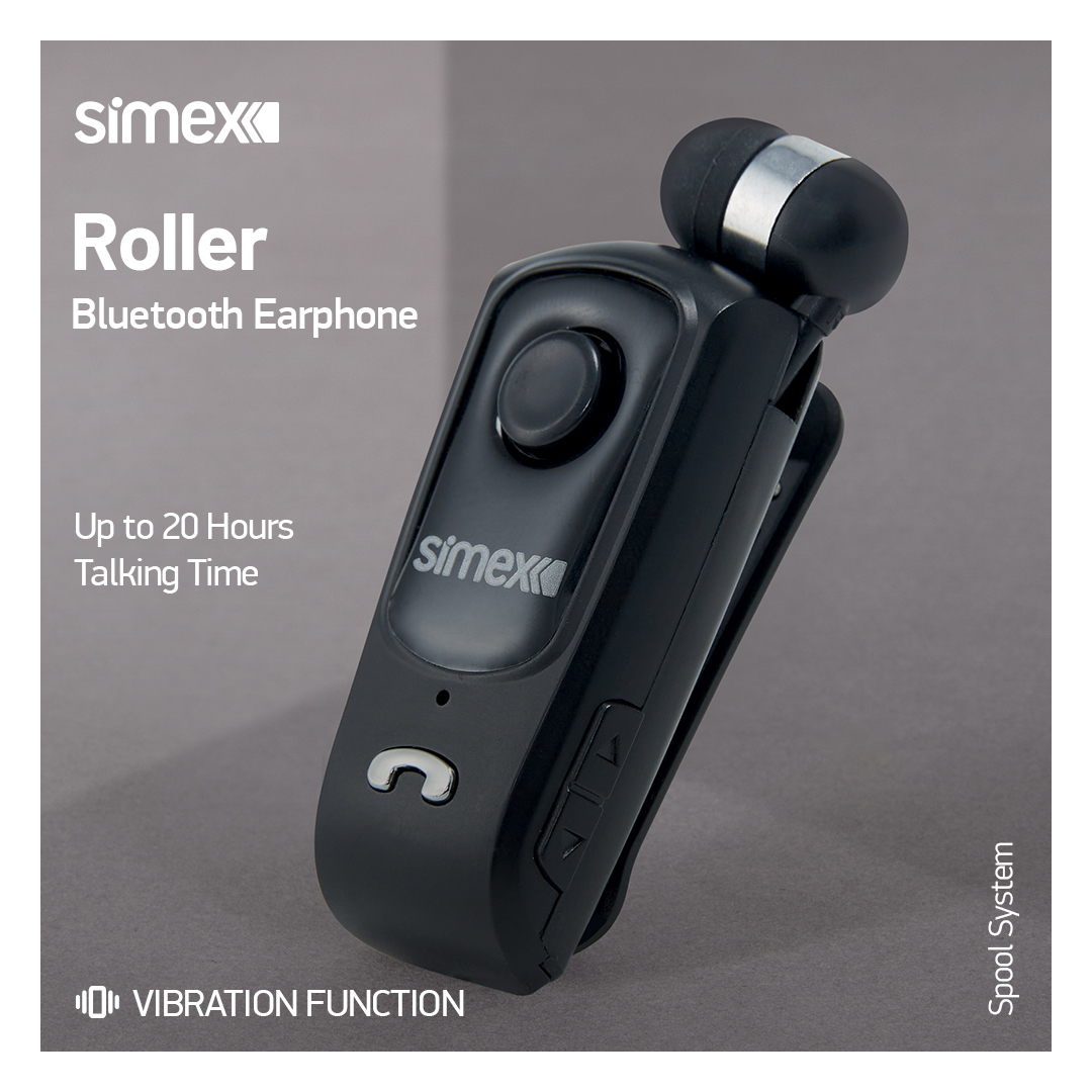 SimkonGlobal's tweet photo. Bluetooth earphone
Precise microphone
Smartphone and tablet compatible

Bluetooth Version: V5.0
Radio Frequency: 2.400 GHz-2.480 GHz
Cable Length: 35 cm
Battery Capacity: 80mAh
Working Distance: 10 Meters (Open area)
Vibration Feature: Yes
Talking Time: Up to 20 hours https://t.co/GJt7HxO5hx