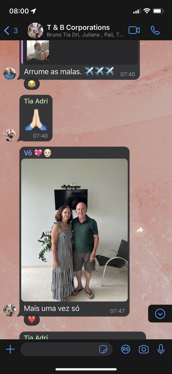 saiu meu visto e meu vô mandou isso no grupo 
chorando igual criança tá