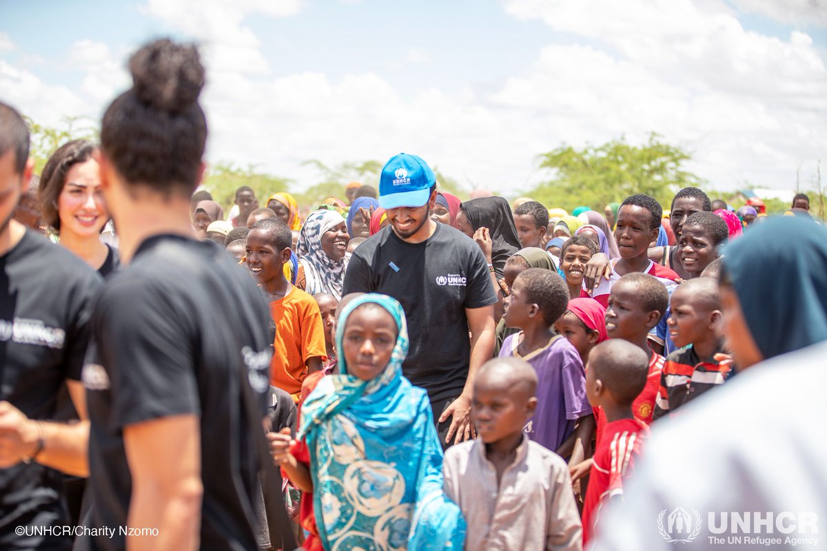UNHCR KENYA (@unhcr_kenya) on Twitter photo We are glad to be joined by <a href="/n_alghandour/">نـور الـغندور</a> & <a href="/MoneyKicks1/">Rashed Belhasa</a>, our fantastic celebrity supporters in Dadaab refugee camp today who met with newly arrived families who’ve been impacted by the drought & need immediate support
Click on youtube.com/live/nBpcGEK2C… to join them live! We are glad to be joined by <a href="/n_alghandour/">نـور الـغندور</a> & <a href="/MoneyKicks1/">Rashed Belhasa</a>, our fantastic celebrity supporters in Dadaab refugee camp today who met with newly arrived families who’ve been impacted by the drought & need immediate support
Click on youtube.com/live/nBpcGEK2C… to join them live!