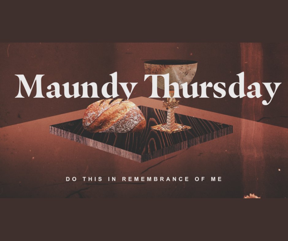 NJGraceAlliance's tweet photo. On this Maundy Thursday, we remember.... https://t.co/59lECXtloe