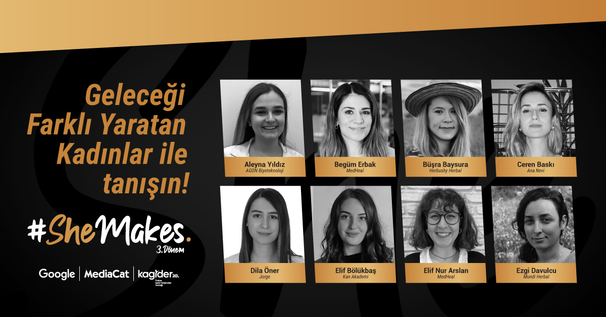 MediaCat's tweet photo. MediaCat ve Google Türkiye iş birliğiyle 2020’den bu yana gerçekleştirilen ve bu yıl KAGİDER’in desteğini de arkasına alan #SheMakes’in 3. Döneminin parçası olmaya hak kazanan isimler belli oldu.
https://t.co/oZsVvYYgav

#MediaCat #Google #GoogleTürkiye #Kagider https://t.co/q5anHG7R7q