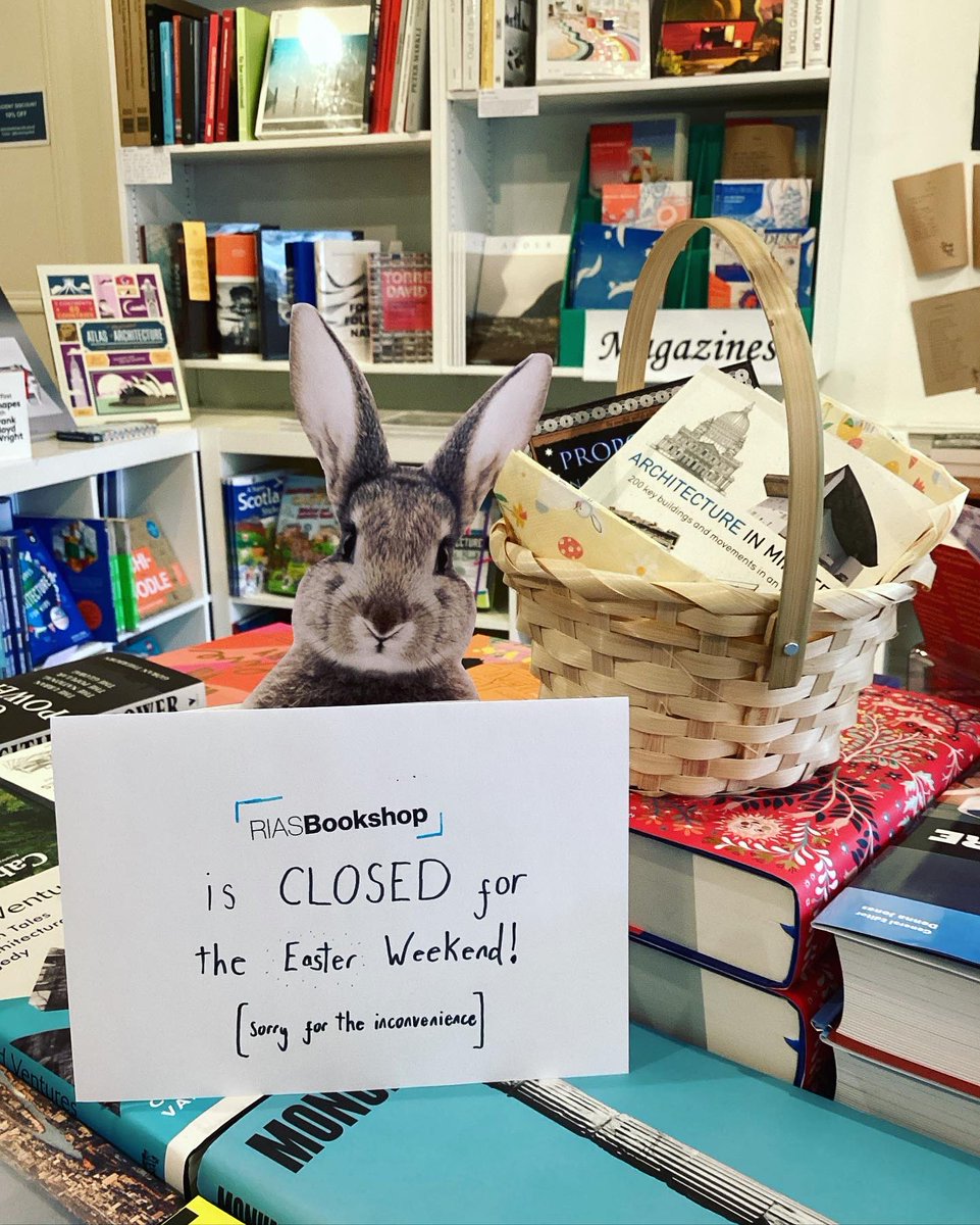 BookshopRIAS's tweet photo. Can spot the RIAS Rabbit in each of these photos? 🐣 Comment and message us if you can!
RIAS Bookshop will be closed this Easter Weekend (7th-10th of April)! We hope you have a relaxing break 😴We cannot wait to welcome you back to the bookshop soon!🥰
#riasbookshop #easter https://t.co/B50sgVN5ta