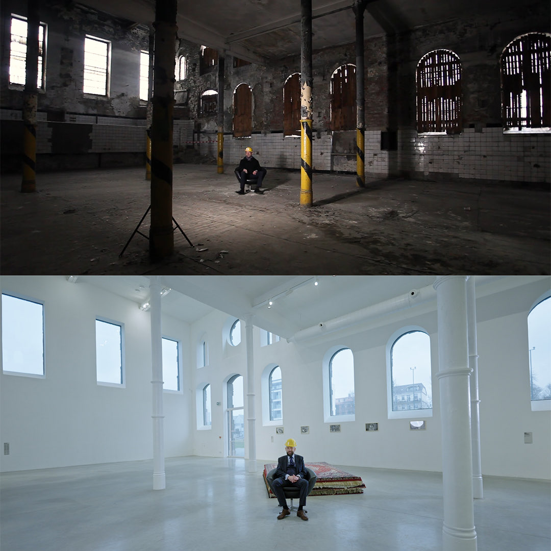 Šest let času a spousta práce mnoha lidí dělí okamžiky pořízení těchto dvou fotek. Snad i vy máte z rekonstruovaných městských jatek radost.