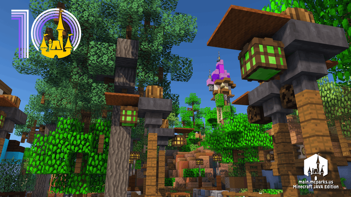 MinecraftParks's tweet photo. Last night we opened a new Tangled restroom area complete with a new findables hunt to search for Pascal and his chameleon friends!

We also premiered The Electrical Water Pageant outside of Magic Kingdom Park! It is scheduled to play shortly after each Happily Ever After! https://t.co/4cWH58yE6m