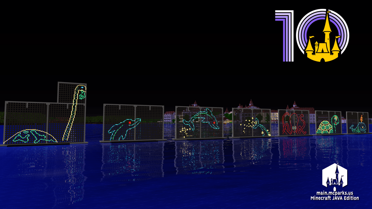 MinecraftParks's tweet photo. Last night we opened a new Tangled restroom area complete with a new findables hunt to search for Pascal and his chameleon friends!

We also premiered The Electrical Water Pageant outside of Magic Kingdom Park! It is scheduled to play shortly after each Happily Ever After! https://t.co/4cWH58yE6m