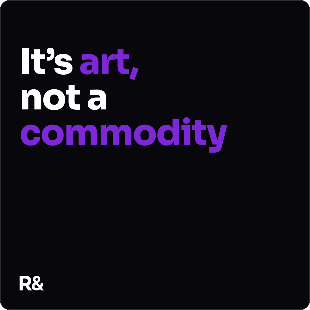Fair compensation for creators is crucial for the long-term sustainability of the NFT ecosystem. 

Creators are the lifeblood of the industry, and their works, which often require significant time and creativity to craft, go beyond being mere NFTs. 

Neglecting to support our