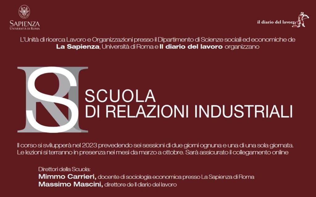 Scuola di Relazioni industriali, due giornate dedicate al mercato del lavoro (sintesi della II sessione)
#lavoro 
#RelazioniIndustriali

ildiariodellavoro.it/scuola-di-rela…