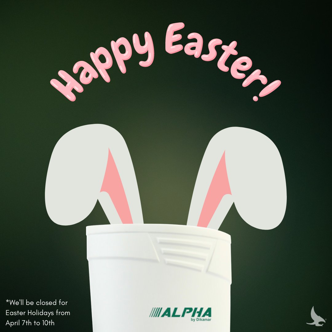 DikamarSA's tweet photo. The Dikamar Team wishes you a Happy Easter!

We will be closed from April 7th to 10th for an Easter mini-break.

Remember to keep your feet in action and start the egg hunt!

https://t.co/EKjWhZBJls 

#dikamar #dikamarboots #workboots #safetyboots #workshoes #yourfeetinaction https://t.co/kIl2ZBNLyS