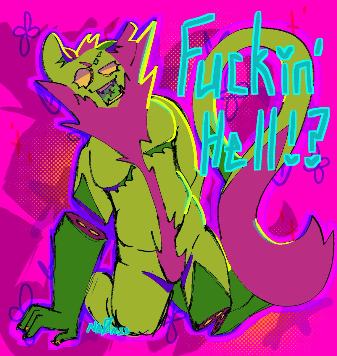 __Idk_wtf1__'s tweet photo. Had so much fun with the text X3

[ #furry #hyperpop #OooOOoo ] https://t.co/zsCbe8agwD