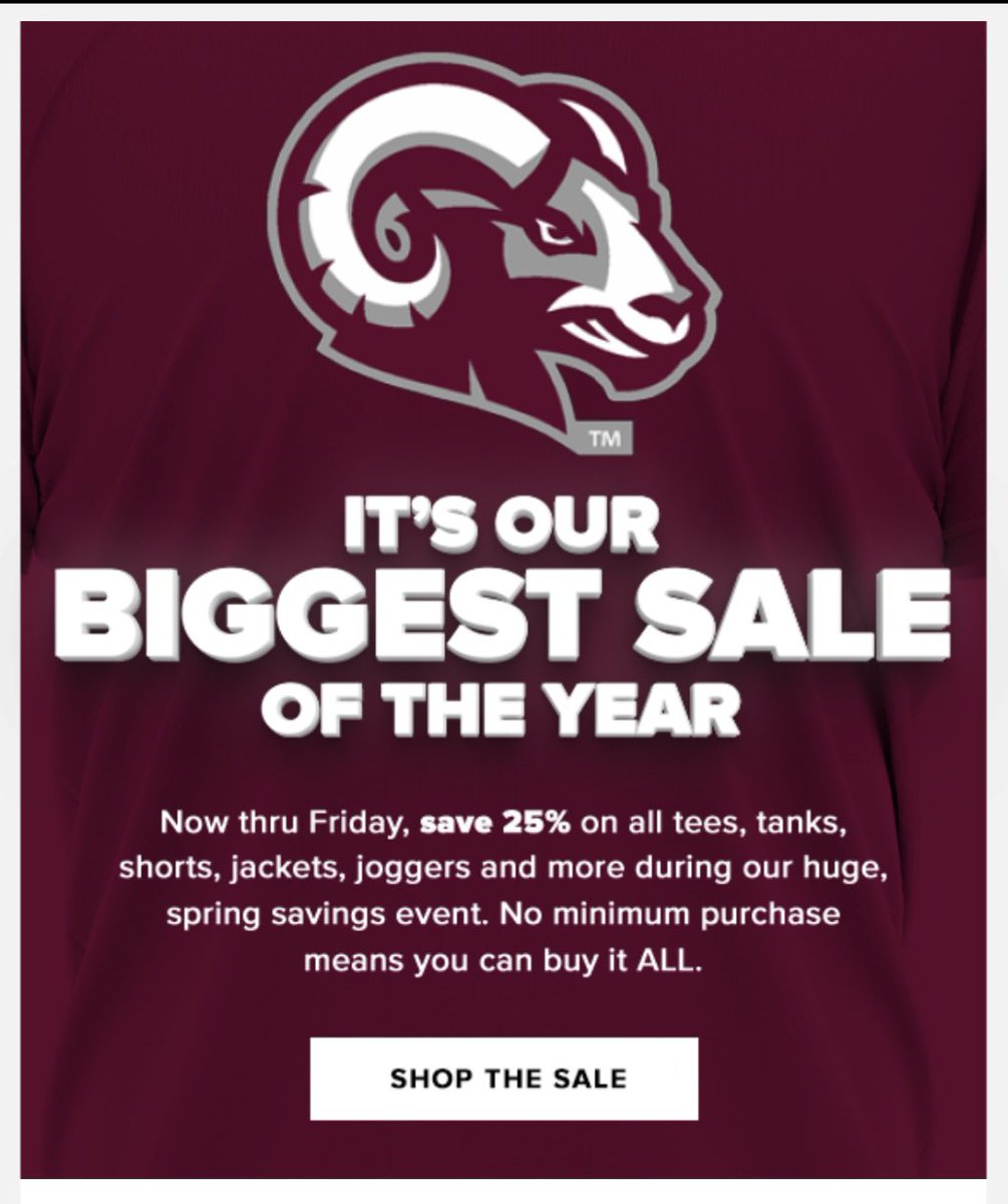 Just in time for Spring! 25% off your order at our online school store! sideline.bsnsports.com/schools/connec…