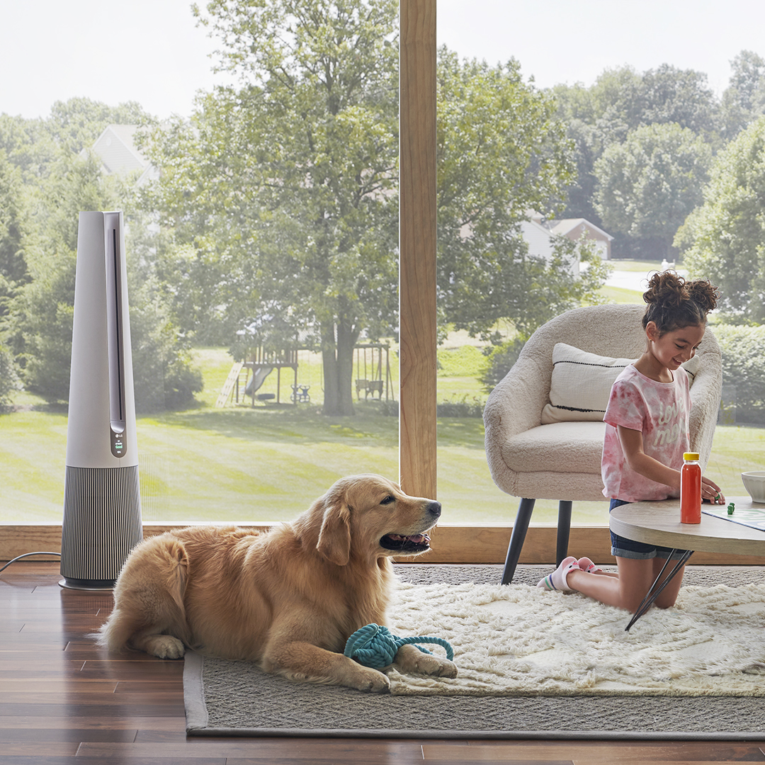 LG_ME_OKC's tweet photo. Love your dog, not their dander. Keep your air clean with #LGAeroTower. #NationalPetDay #LGUS #LGFam @LGUS @LGmarchall @LGVerlinMoore https://t.co/BbzZmHe4ZE