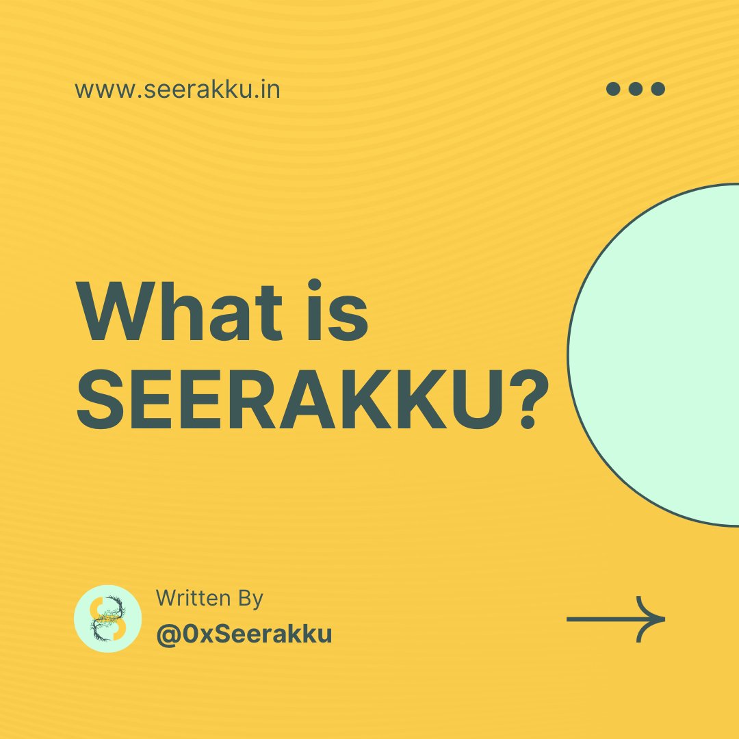 🌿🌱 As we look towards a sustainable future, it's more important than ever to take action toward mitigating the effects of climate change. 

At <a href="/0xSeerakku/">SEERAKKU</a>, we are committed to doing just that. 🌳🌍

#NGO #Web3 #SDGs