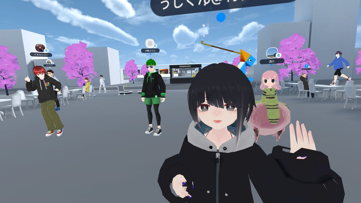 Ushikun_desu's tweet photo. イベント始まりました！
#Cluster #METAWORKS
https://t.co/MsquLTKKTR https://t.co/SB8xwoZAN0