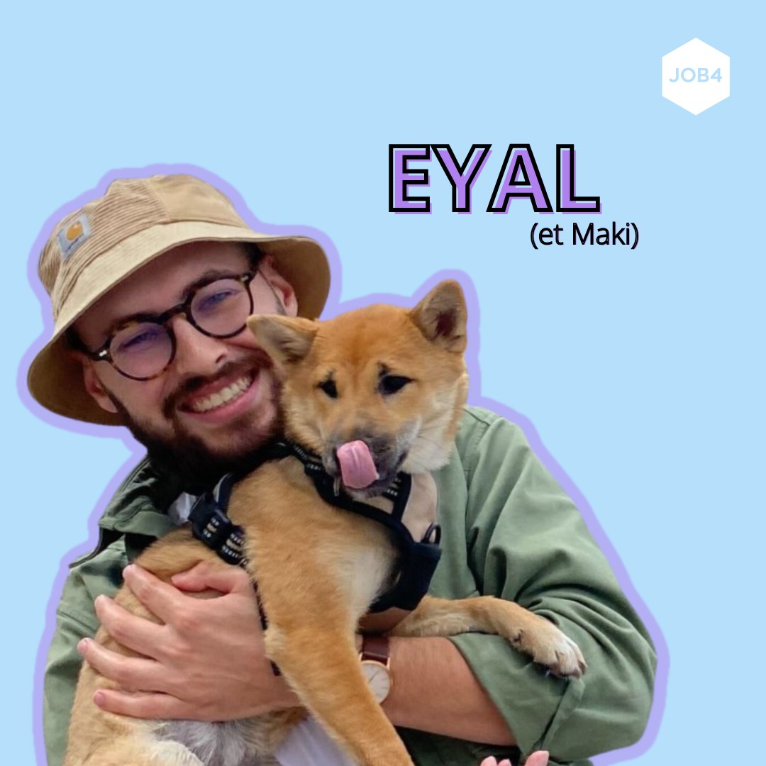 job4_hello's tweet image. #Inside - Découvrez Eyal Touati 🐘, headhunter et Account Manager chez JOB4 💜

On vous laisse découvrir sa présentation 👇🏽

linkedin.com/posts/job-4-ge…

#JOB4 #Recrutement #Startup #Marketing #Sales