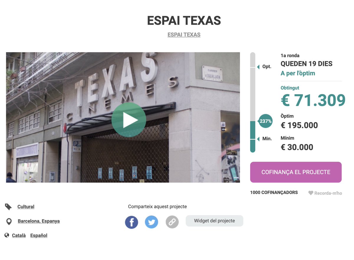 goteofunding's tweet photo. 🤩Ja som 1 miler de cofinançadores camí als 100.000€ per aquest brutal projecte escènic i de cinema amb el català com a eix central

✊🏽Si com diem a https://t.co/tmSl6Uu8Gl, l'aventura no és quelcom que es busca sinó que es troba...

🔥Trobem-nos totes a https://t.co/JIfwpVw4ci! https://t.co/5dqZcJQZxY