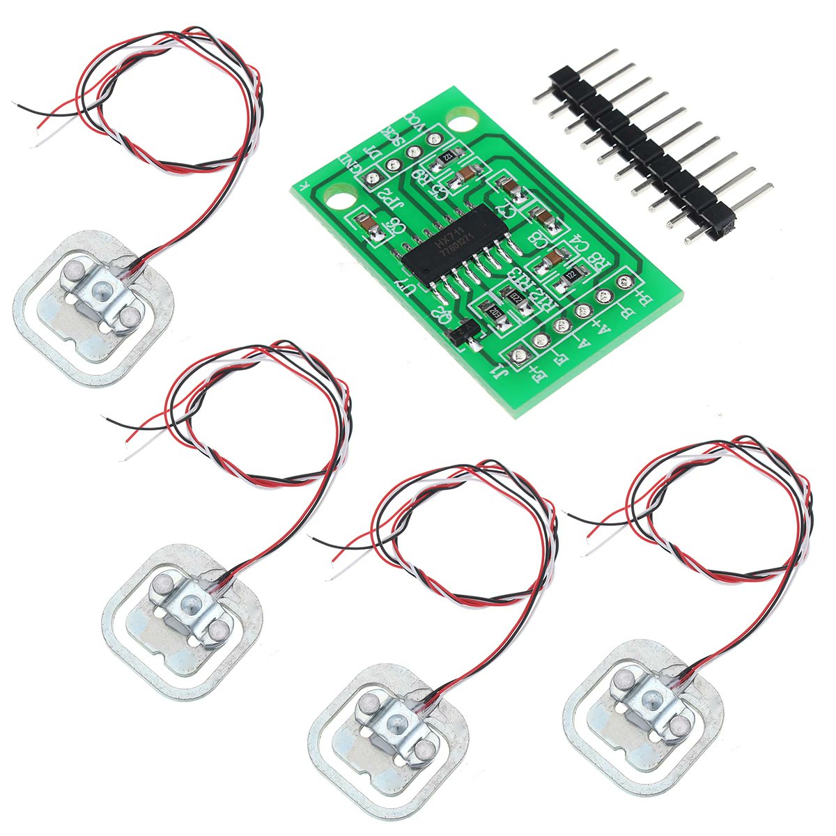 HighlightMulti's tweet photo. 4Pcs 50KG Human Scale Load Cell Weight Sensors + HX711 Module
Order Now:https://t.co/uFuySdkppd
#Weightsensor #HX711Module #Loadcell #ghumtipasal #highlightmultitarde https://t.co/AdpcUPAtOu