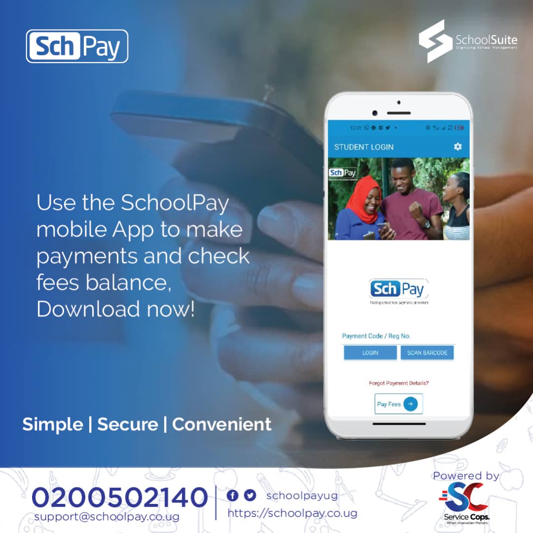 Our Mobile app is the perfect solution for every busy parent. With just a few taps, you can pay fees from anywhere and check your payment balance.
 Get it now!
#SchoolPayApp #DigitalPayments #SchoolSuite